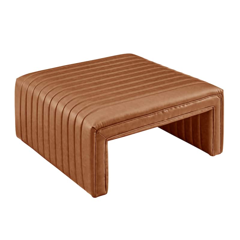 NPD Furniture Atkinson Faux Leather Coffee Table