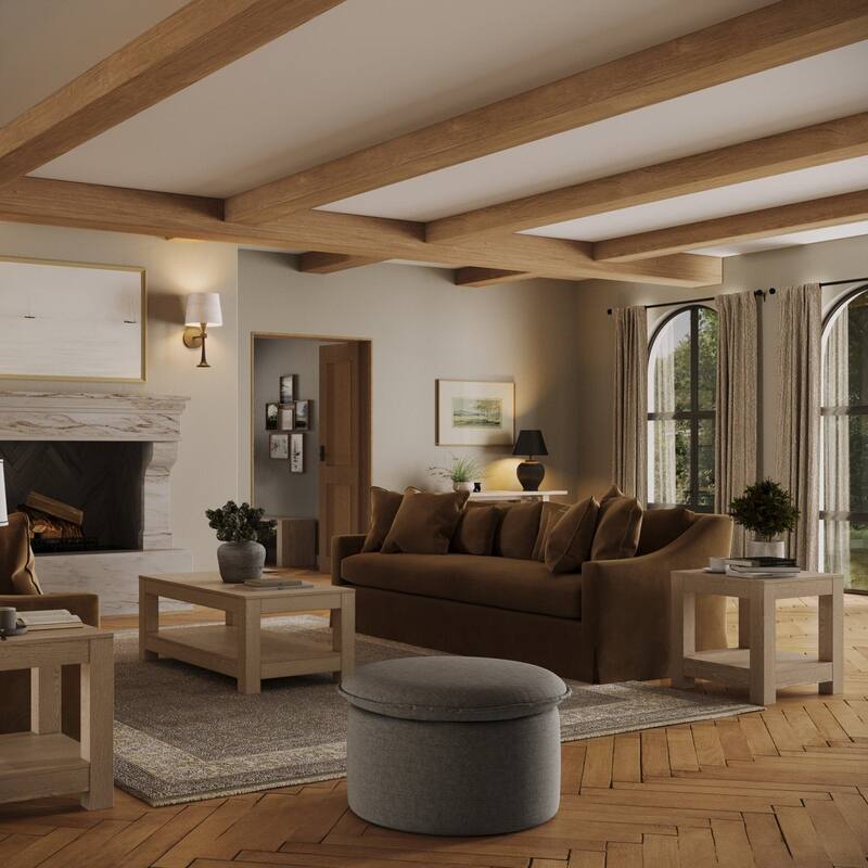 Maven Lane Paulo Wooden Coffee Table