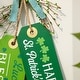 preview thumbnail 14 of 27, Glitzhome St. Patrick's Wooden Shamrock Doorknob Hanging Decor