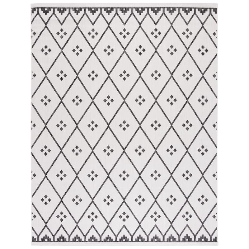SAFAVIEH Courtyard Mauriceta Indoor/ Outdoor Waterproof Patio Backyard Rug