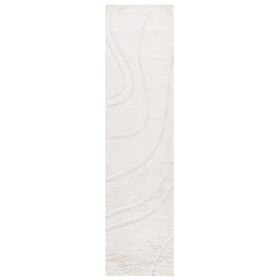 SAFAVIEH Handmade Casablanca Shag Melanija Wool Rug