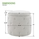 preview thumbnail 30 of 68, Erindale Round Storage Ottoman