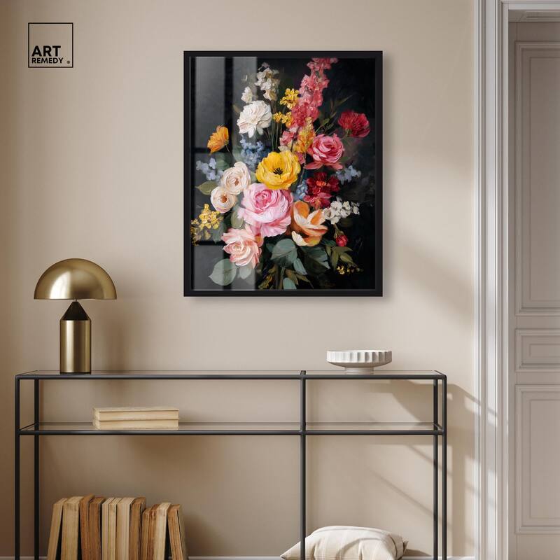 Garden Richness II Shadowbox by Art Remedy
