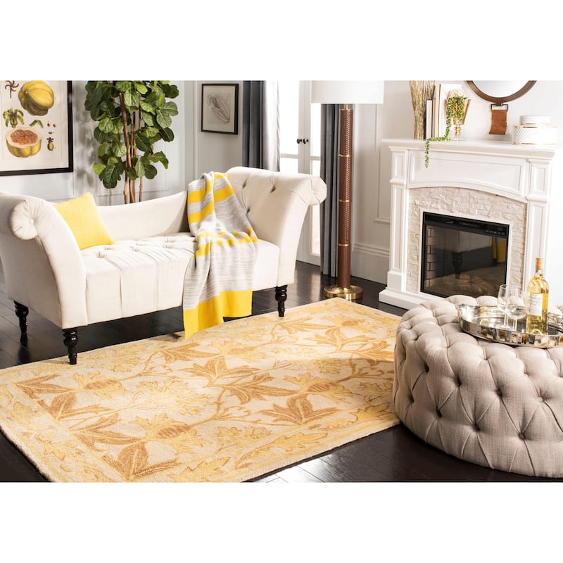 SAFAVIEH Handmade Anatolia Sevinj Traditional Oriental Wool Rug