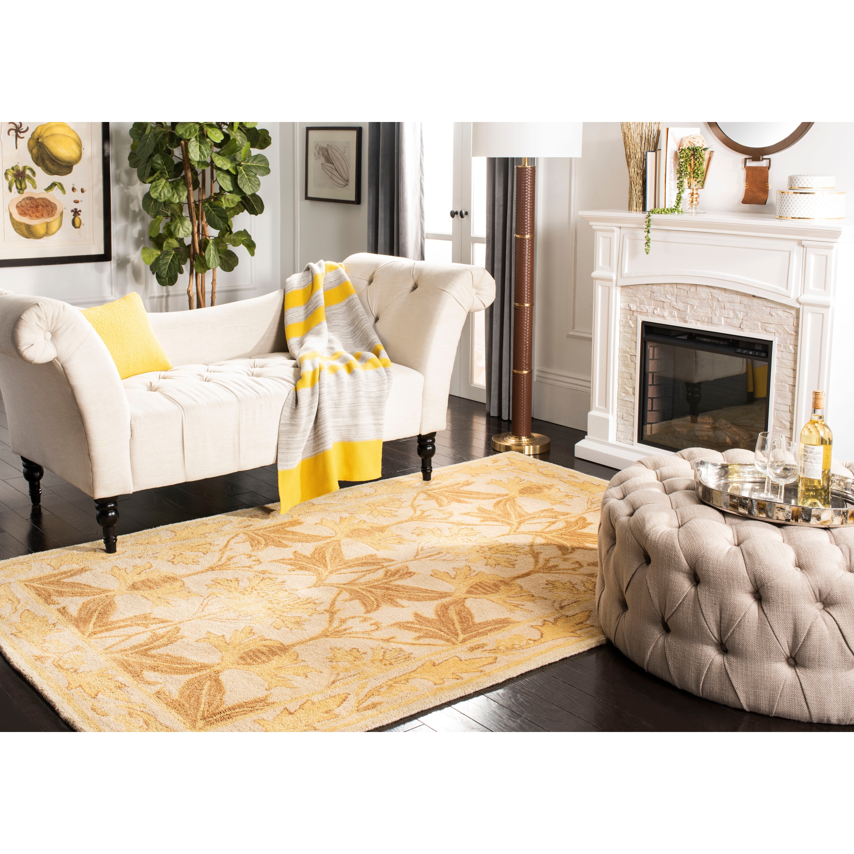 SAFAVIEH Handmade Anatolia Sevinj Traditional Oriental Wool Rug