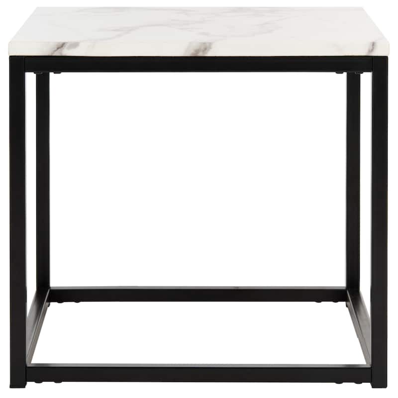 SAFAVIEH Fenne End Table - 18.9" x 18.9" x 17.7" - 19Wx19Dx18H