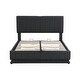 preview thumbnail 25 of 34, PU Leather Upholstered Platform Bed with Hydraulic Storage System,LED Light,Sockets and USB Ports