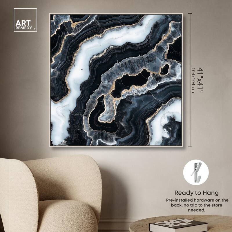 Aureate Ash Canvas by Art Remedy