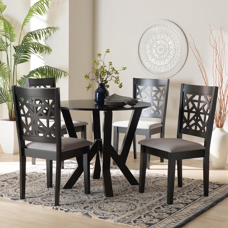 Felice Modern Wood 5-Piece Dining Set