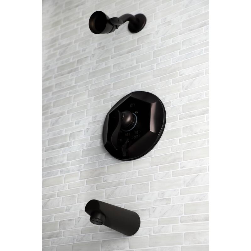 Kingston Brass Tub and Shower Trim Package with 1.8 GPM Single
