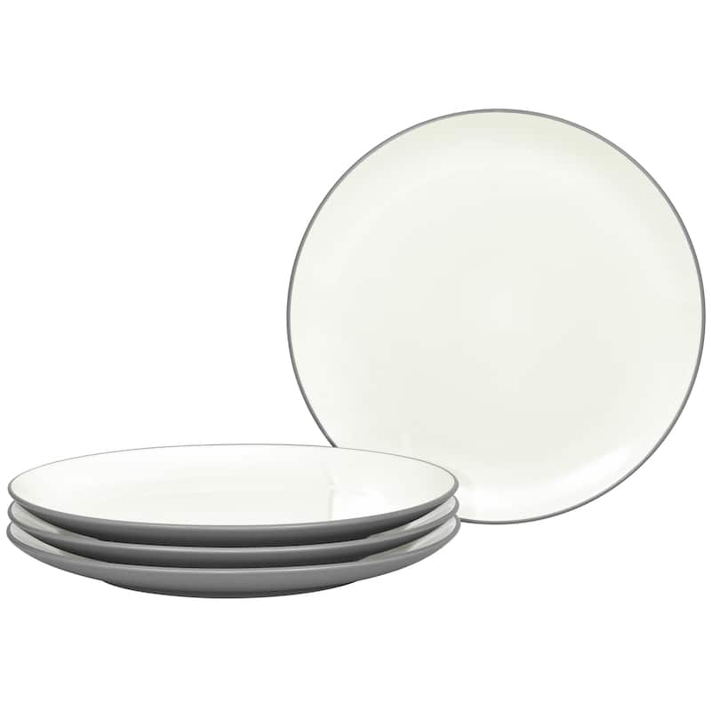 Noritake Colorwave Set Of 4 Coupe Dinner Plates , 10-1/2" - Slate