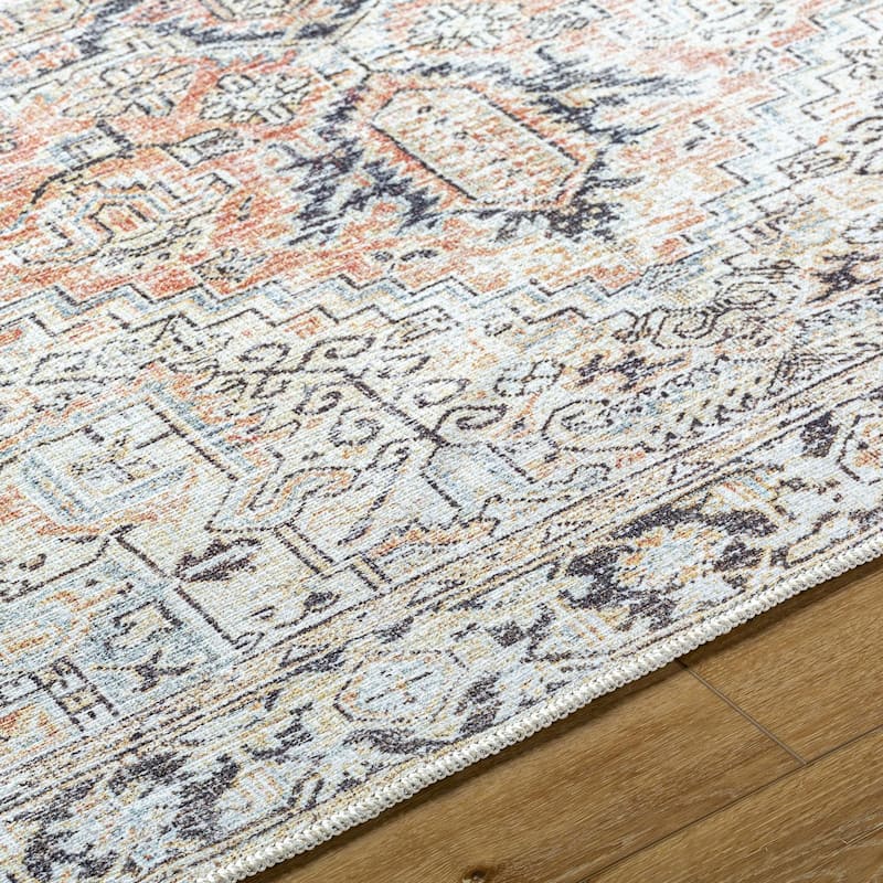 Becki Owens x Livabliss Darling Updated Traditional Washable Area Rug