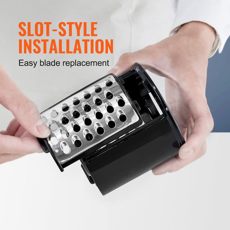 VEVOR Electric Grater Salad Maker Electric Vegetable Slicer Shredder Chopper for Fruits Food Cutter for Vegetables and Cheeses