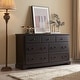 preview thumbnail 7 of 23, Vintage 7 Drawers Wood Dresser Chests, Rustic Dressers Chset Organizer