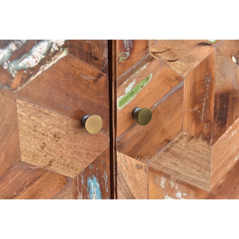 Solid wood Accent Cabinet - N/A