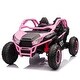preview thumbnail 41 of 52, 24V Two-seater Kids Ride On UTV w/Parents Control,400W Super High Power,Four-Wheel Suspension,Bluetooth,MP3,USB,LED Light,Horn