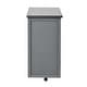 preview thumbnail 13 of 53, Outdoor Kitchen Island with Stainless Steel Top & Storage, Lockable Wheels