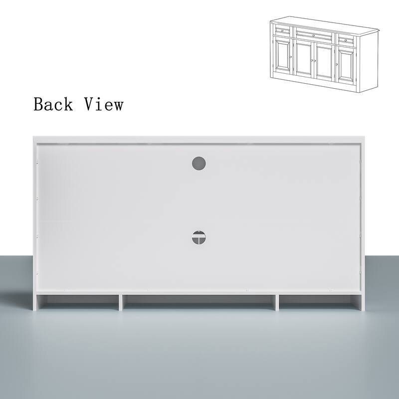Entertainment Wall Unit /Bridge Multifunctional TV Stand Console Table