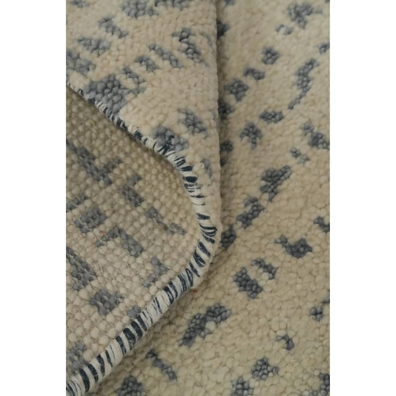 Handmade Wool Modern Gabbeh Indian Runner Rug 2x8 - 8' 1'' X 2' 4''