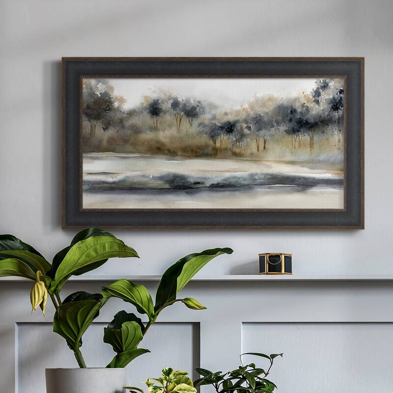Silent River Premium Framed Canvas- Ready to Hang