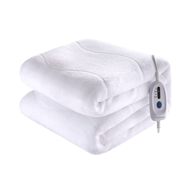 Heated Mattress Pad Queen Size 5 Fast Heating Levels & 10 Hours Auto