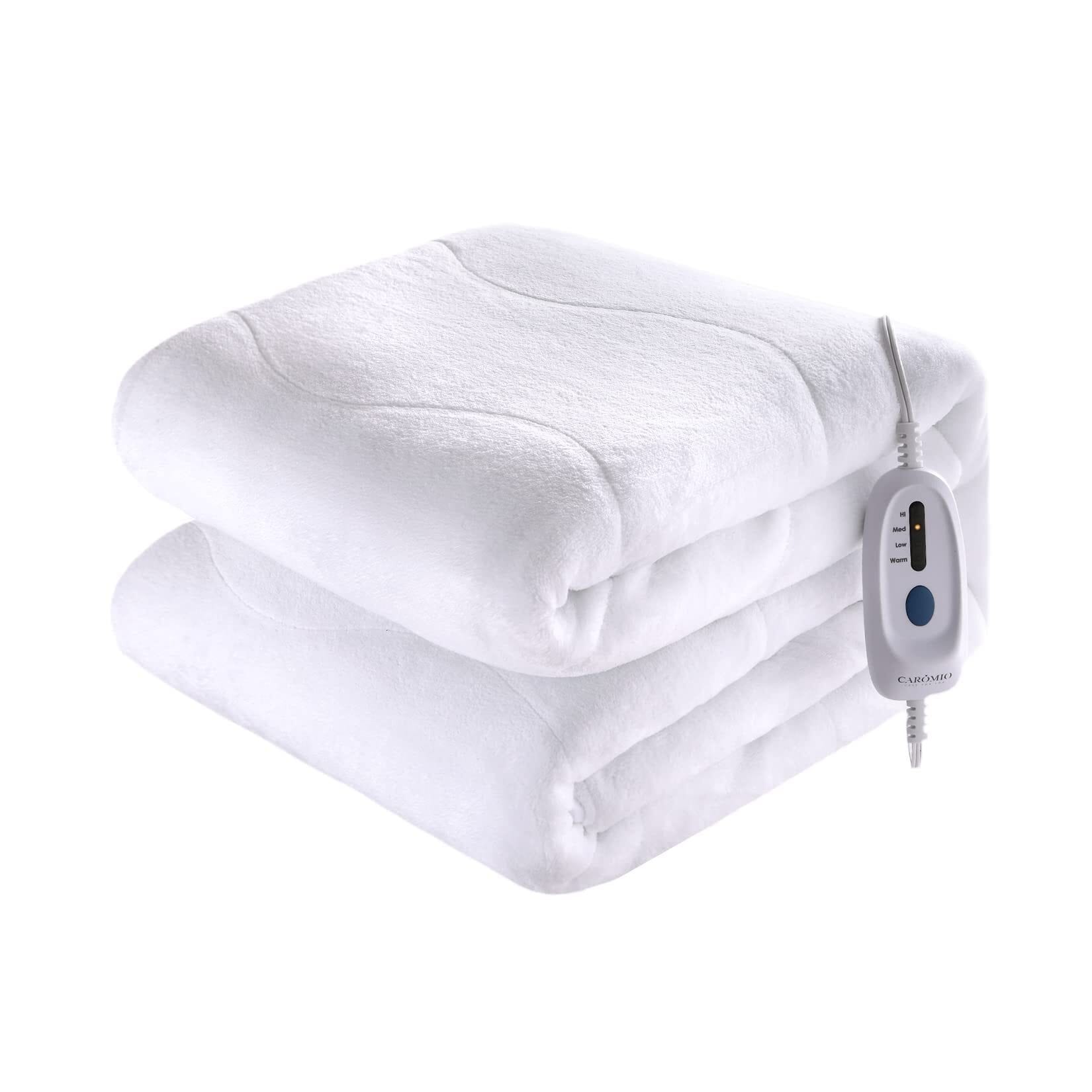 Heated Mattress Pad Queen Size 5 Fast Heating Levels 10 Hours Auto Off Quilted Twin