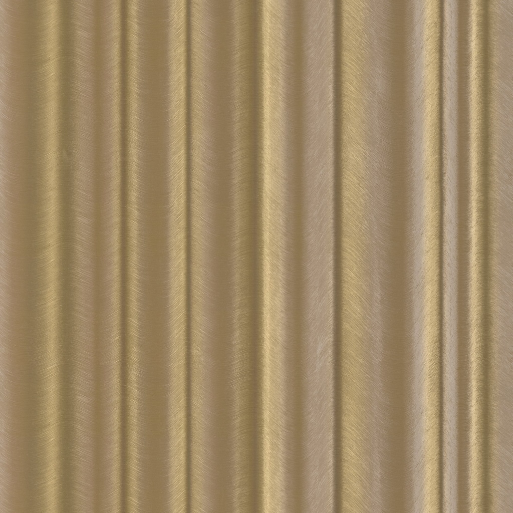 Galerie Wallcoverings Energy Collection Metallic Geometric Silk Wave Effect Wallpaper Roll - 33 feet long x 27.5 inches wide