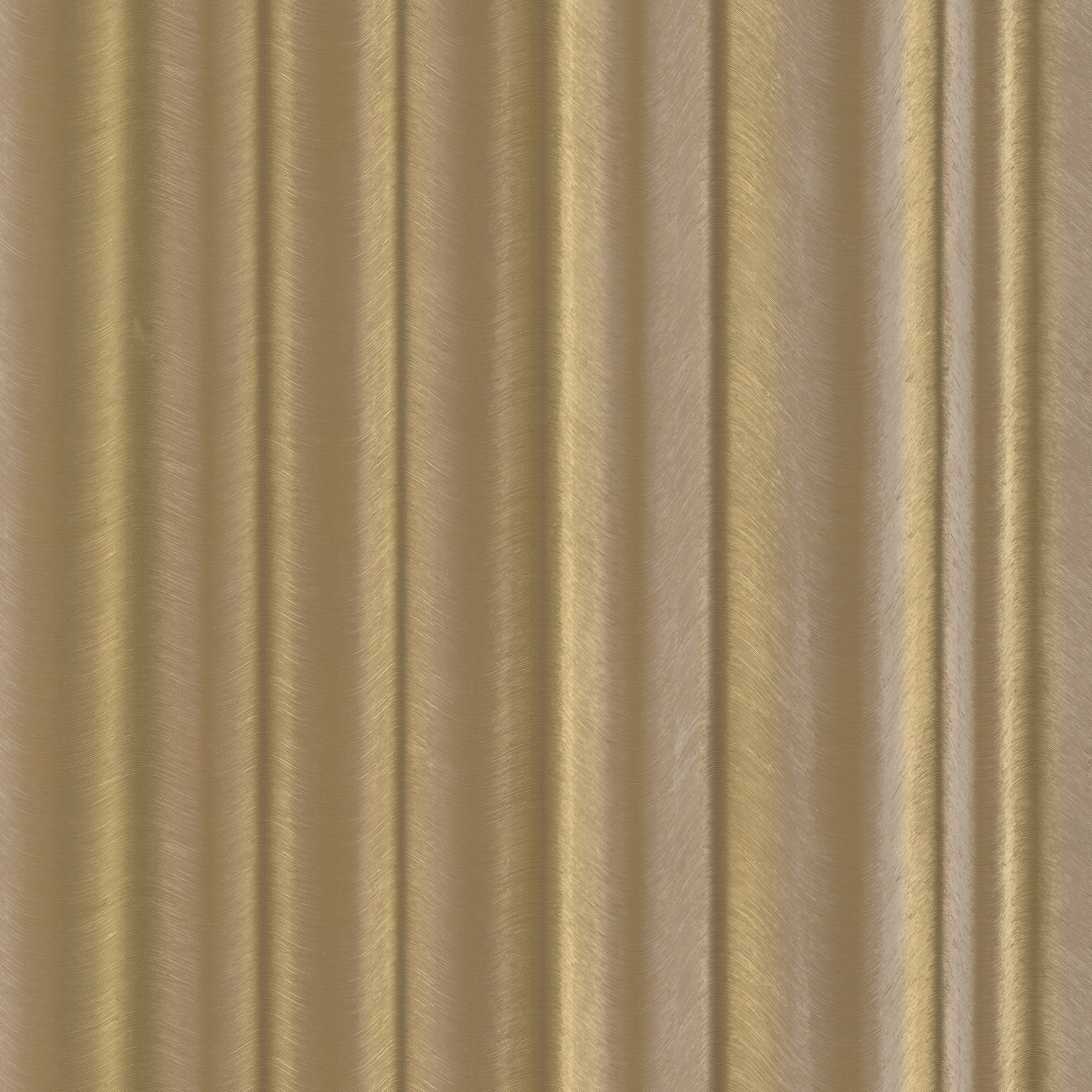 Galerie Wallcoverings Energy Collection Metallic Geometric Silk Wave Effect Wallpaper Roll - 33 feet long x 27.5 inches wide