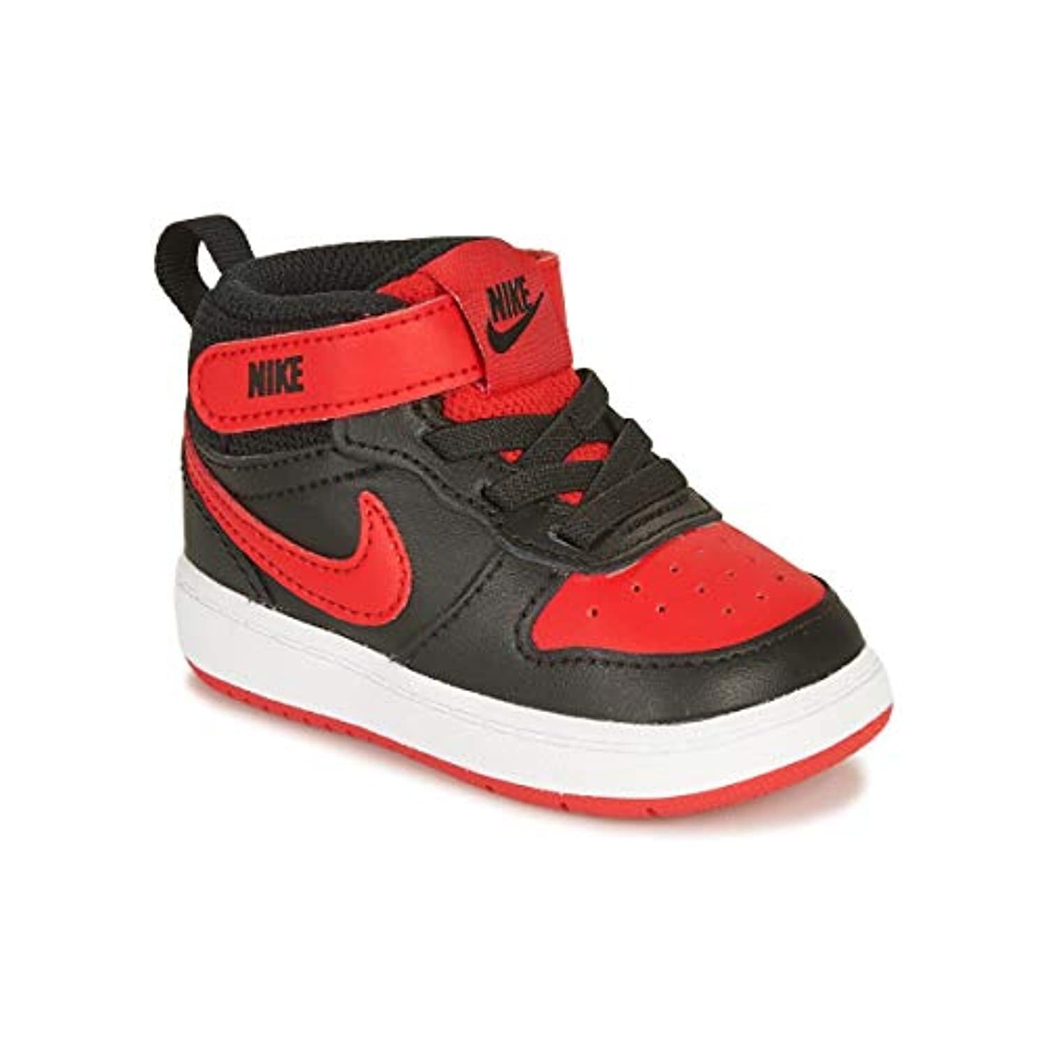 nike court borough red black