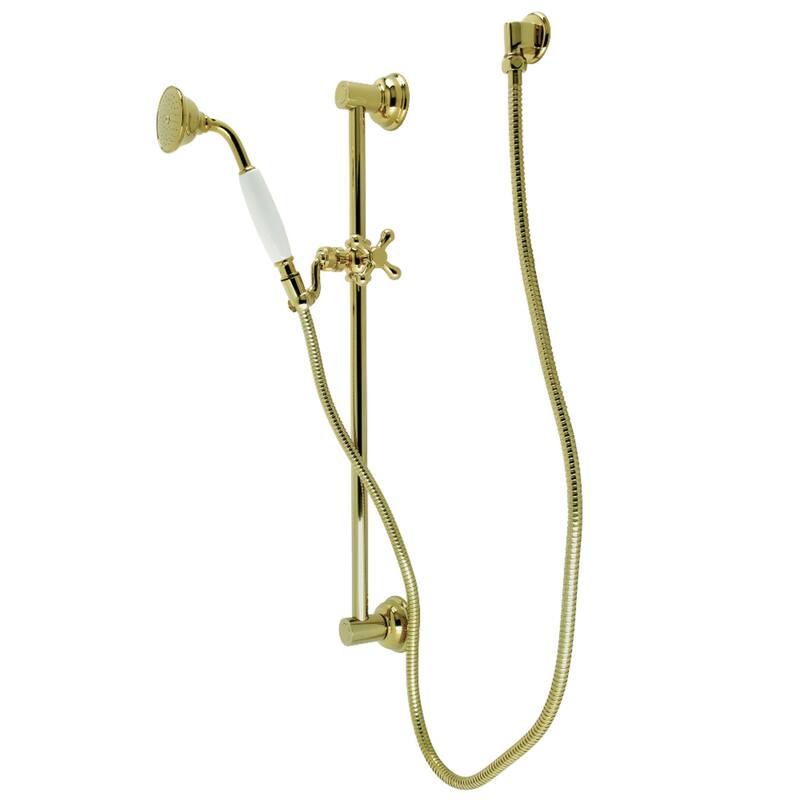 Kingston Brass Made To Match Hand Shower Combo with Slide Bar