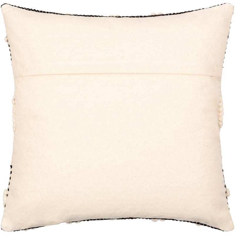 Antony Textured Diamond Detailed Throw Pillow