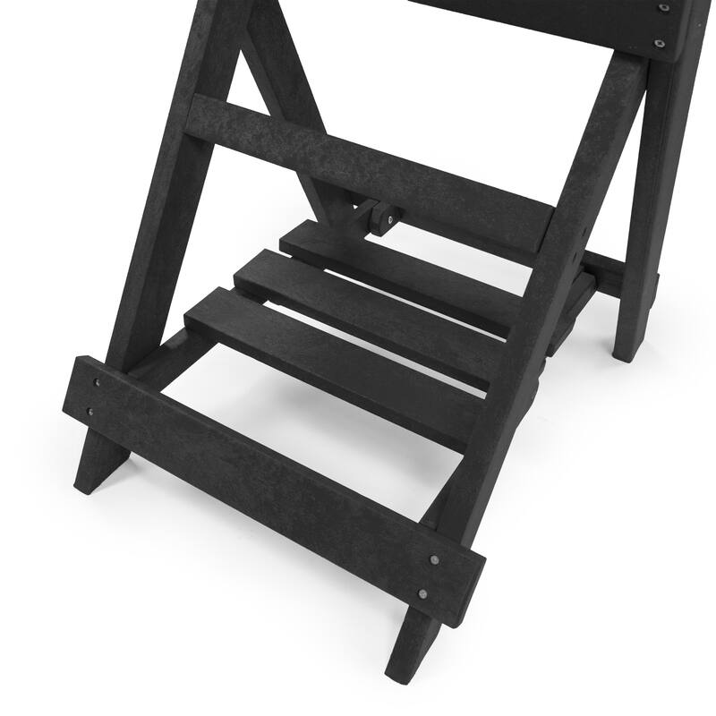 Patagonia Fully Assembled All-Weather Recycled HDPE Outdoor Folding Bar table
