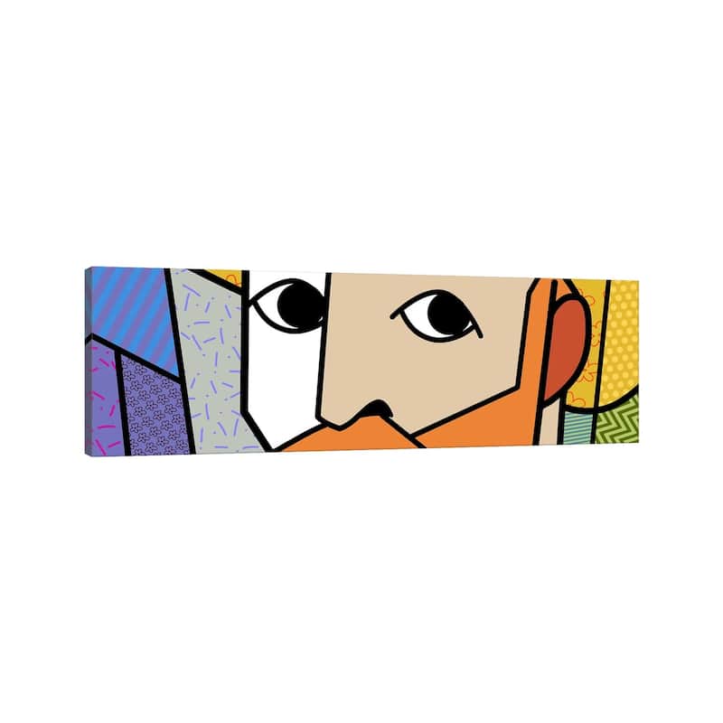 iCanvas "Self Portrait 2 (Afer Vincent Van Gogh)" by 5by5collective Canvas Print