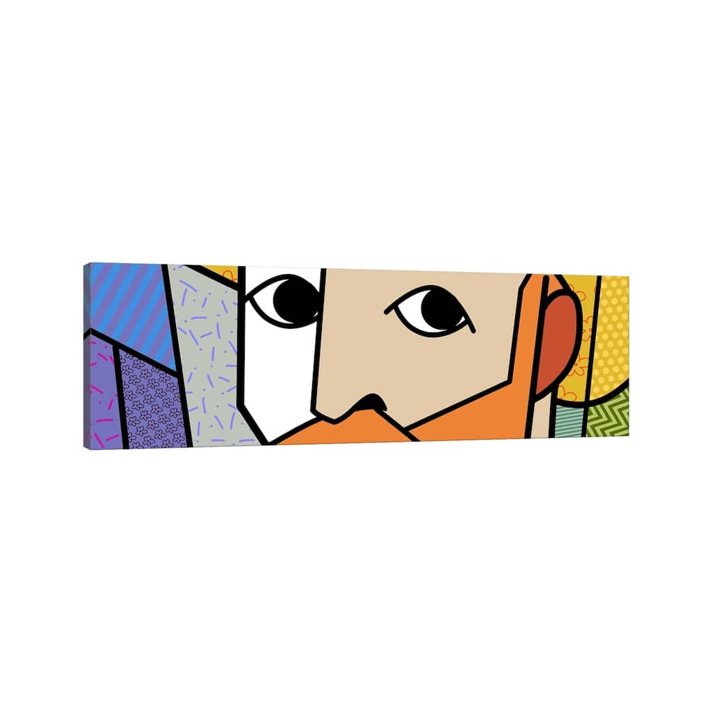iCanvas "Self Portrait 2 (Afer Vincent Van Gogh)" by 5by5collective Canvas Print
