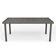 preview thumbnail 21 of 21, 71" Outdoor Rattan Wicker Patio Table with Engineered Wood Top - 39"W x 71"D x 30"H