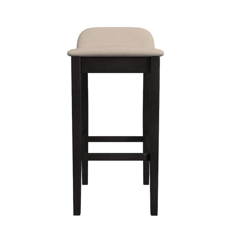 Hillsdale Furniture Maydena Black Wood Stool