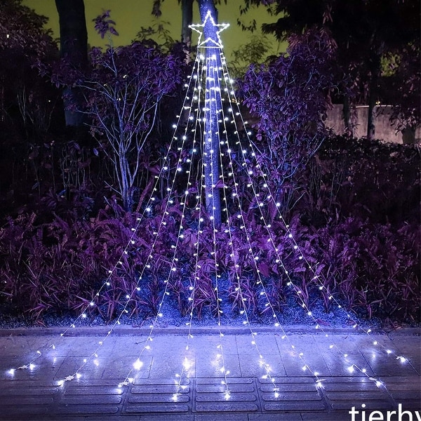 Christmas tree star outdoor light online