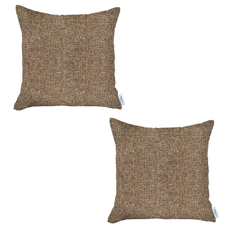 Boho-Chic Decorative Houndstooth Jacquard Pillow Covers 2 PCS