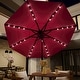preview thumbnail 16 of 21, COSIEST Outdoor 10ft 3 Tiers Market Patio Umbrella with Solar LED lights