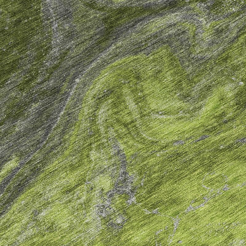 Machine Washable Indoor/ Outdoor Chantille Modern Abstract Rug