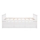 preview thumbnail 14 of 16, Elegant Twin Daybed with Trundle and Storage Drawers - Versatile & Space-Saving