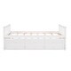 preview thumbnail 17 of 16, Wooden Twin Size Daybed Frame w/ Trundle Bed Frame & 3 Drawers