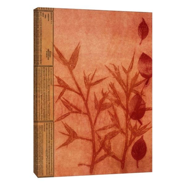 PTM Images 9-105221 PTM Canvas Collection 10" x 8" - "Leaf Spirit 11" Giclee Branches and Leaves Art Print on Canvas