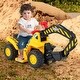 preview thumbnail 4 of 2, 6V Electric Kids Ride On Excavator Pretend Play Toy Tractor
