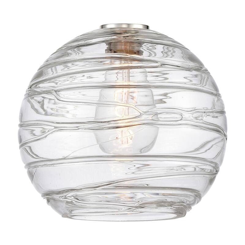 Innovations Lighting Athens Deco Swirl 3 Light 37" Stem Hung Island Light