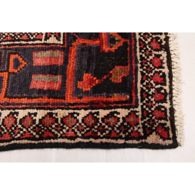 ECARPETGALLERY Hand-knotted Anatolian Vintage Red Wool Rug - 4'6 x 8'5