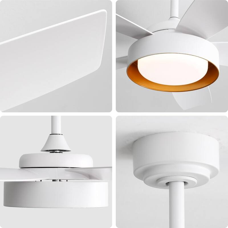 42 Inch Ceiling Fan with Lights and Remote Control Bedroom Ceiling Fan Noiseless