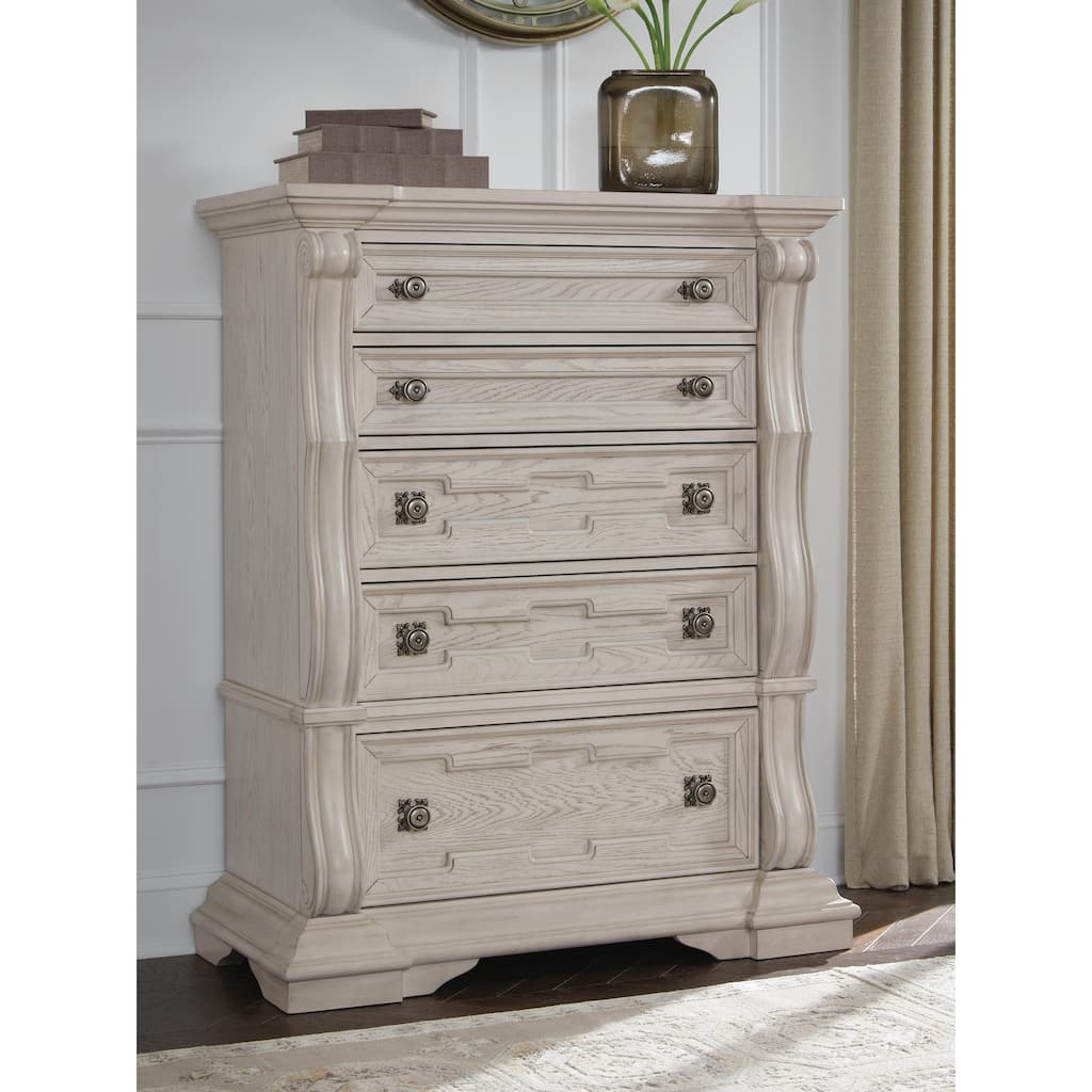 Signature Design by Ashley Valleymont White Chest of Drawers