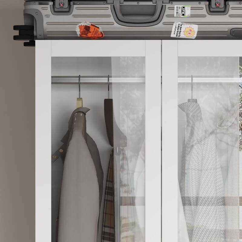 Chic Modular Closet System Wardrobe Units Armoires Home Organization