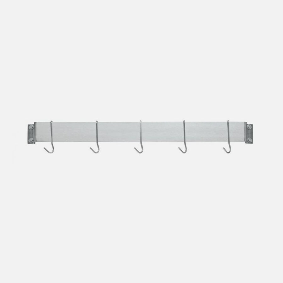 Brushed Stainless Cuisinart Chefs Classic 33-Inch Bar-Style Wall-Mount Pot Rack 